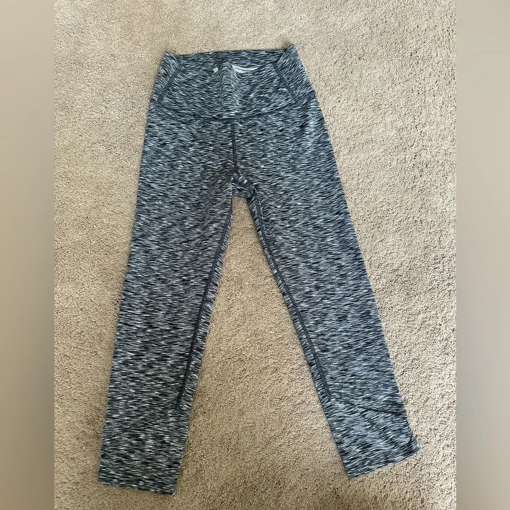 Girls grey leggings 10/12